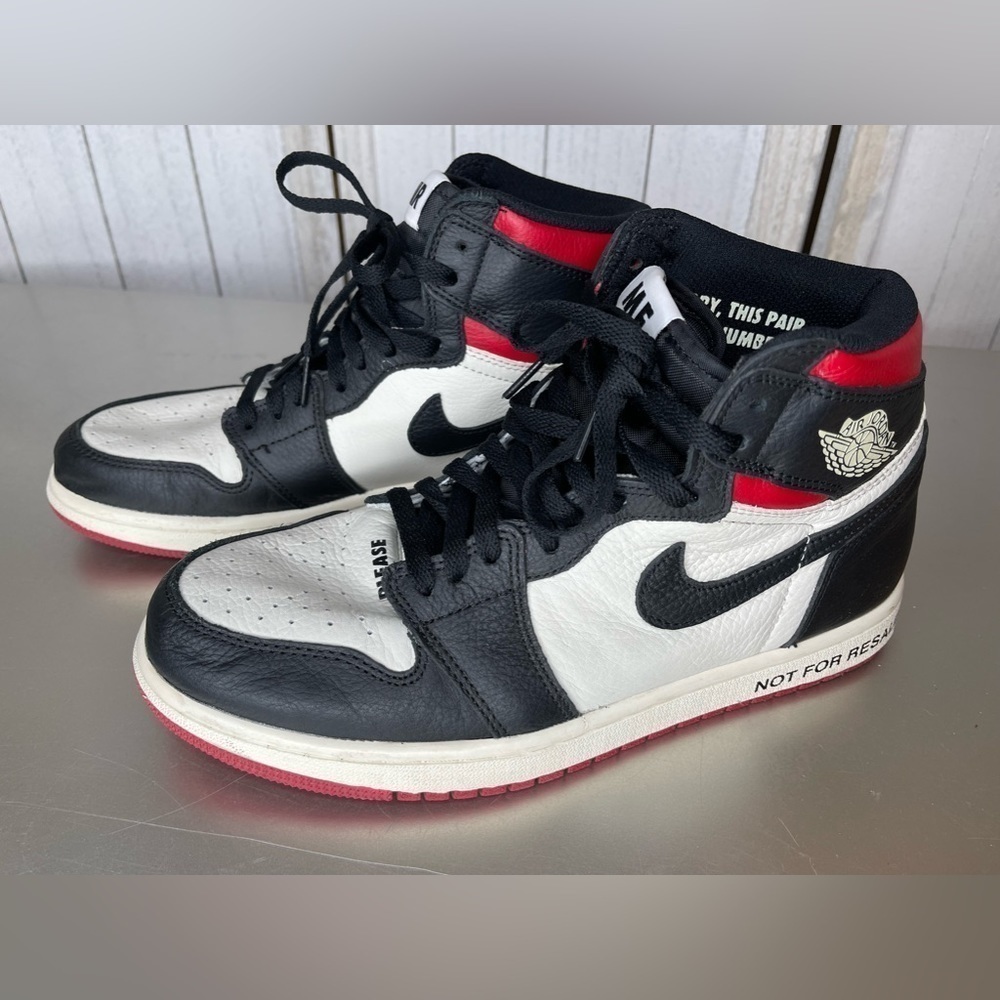 Air Jordan 1 Retro High OG NRG Not For Resale 2018 ‘No Photos’ Size 10 Nike - Picture 6 of 12